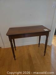 MaxSold Auction: Traditional Solid Wood Side/Accent Table - Saanich (British Columbia, Canada) PARTNER MANAGED Downsizing Online Auction - Gordon Point Drive