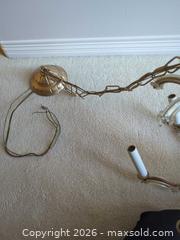 MaxSold Auction: Vintage Cut-Glass 6-Light Chandelier - Saanich (British Columbia, Canada) PARTNER MANAGED Downsizing Online Auction - Gordon Point Drive