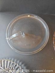 MaxSold Auction: Vintage Mid-Century Glass & Crystal Cake Stands and Platters, Lot of 4 - Saanich (British Columbia, Canada) PARTNER MANAGED Downsizing Online Auction - Gordon Point Drive