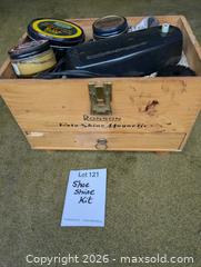 MaxSold Auction: Vintage Shoe shine kit - Saanich (British Columbia, Canada) PARTNER MANAGED Downsizing Online Auction - Gordon Point Drive