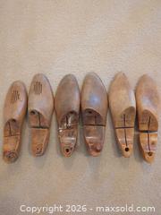 MaxSold Auction: Vintage Wooden Shoe Lasts — 3 Pairs  - Saanich (British Columbia, Canada) PARTNER MANAGED Downsizing Online Auction - Gordon Point Drive
