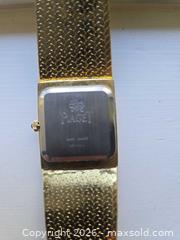 MaxSold Auction: Women's Gold Tone Dress Wristwatch with Diamond-like Markers - Saanich (British Columbia, Canada) PARTNER MANAGED Downsizing Online Auction - Gordon Point Drive