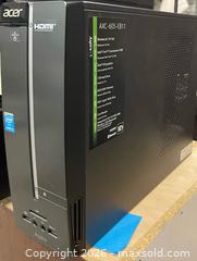 MaxSold Auction: Acer Aspire XC-605 Desktop Computer - Toronto (Ontario, Canada) SELLER MANAGED Moving Online Auction - Kennedy Road (STORAGE)