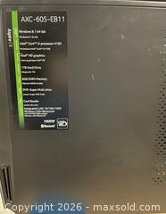 MaxSold Auction: Acer Aspire XC-605 Desktop Computer - Toronto (Ontario, Canada) SELLER MANAGED Moving Online Auction - Kennedy Road (STORAGE)