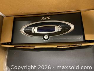 MaxSold Auction: APC Network Manageable S Type Power Conditioner w/ Battery Backup - Toronto (Ontario, Canada) SELLER MANAGED Moving Online Auction - Kennedy Road (STORAGE)