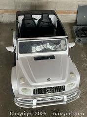 MaxSold Auction: Electric Mercedes-Benz AMG G63 2-SEATER Ride-On G-Wagon Car - Toronto (Ontario, Canada) SELLER MANAGED Moving Online Auction - Kennedy Road (STORAGE)