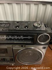 MaxSold Auction: Sanyo Stereo Cassette Recorder with Quartz Clock 4-Band M-9990 - Toronto (Ontario, Canada) SELLER MANAGED Moving Online Auction - Kennedy Road (STORAGE)