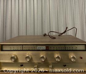 MaxSold Auction: Vintage Bell 2445 Stereo Receiver - Toronto (Ontario, Canada) SELLER MANAGED Moving Online Auction - Kennedy Road (STORAGE)