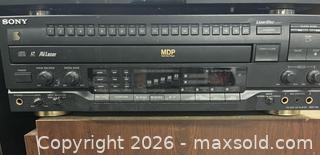 MaxSold Auction: Vintage Sony MDP-K5 LaserDisc Player - Toronto (Ontario, Canada) SELLER MANAGED Moving Online Auction - Kennedy Road (STORAGE)