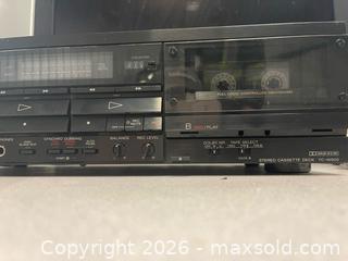 MaxSold Auction: Vintage Sony TC-WR800 Dual Cassette Deck - Toronto (Ontario, Canada) SELLER MANAGED Moving Online Auction - Kennedy Road (STORAGE)