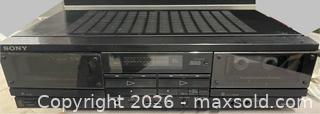 MaxSold Auction: Vintage Sony TC-WR800 Dual Cassette Deck - Toronto (Ontario, Canada) SELLER MANAGED Moving Online Auction - Kennedy Road (STORAGE)