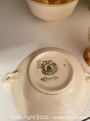MaxSold Auction: Burleigh Porcelain Teapot, Sugar Bowl & Dessert Bowls, England - Greater Sudbury (Ontario, Canada) PARTNER MANAGED Moving Online Auction - Regent Street (CONDO)
