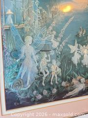 MaxSold Auction: Framed Fairy Fantasy Art Print in Silver Metal Frame - Greater Sudbury (Ontario, Canada) PARTNER MANAGED Moving Online Auction - Regent Street (CONDO)