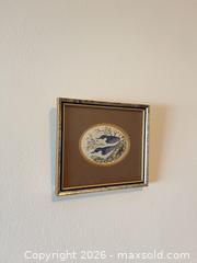 MaxSold Auction: Framed Floral & Bird Embroidery Textile Wall Art - Greater Sudbury (Ontario, Canada) PARTNER MANAGED Moving Online Auction - Regent Street (CONDO)