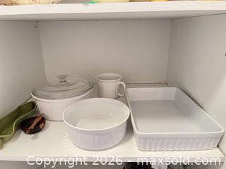 MaxSold Auction: Pyrex/Corning Ceramic & Glass Bakeware Serveware Lot - Greater Sudbury (Ontario, Canada) PARTNER MANAGED Moving Online Auction - Regent Street (CONDO)