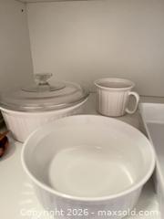 MaxSold Auction: Pyrex/Corning Ceramic & Glass Bakeware Serveware Lot - Greater Sudbury (Ontario, Canada) PARTNER MANAGED Moving Online Auction - Regent Street (CONDO)