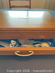 MaxSold Auction: Rogers Bros (1847) Silver Plate Flatware Set with Wood Chest - Greater Sudbury (Ontario, Canada) PARTNER MANAGED Moving Online Auction - Regent Street (CONDO)
