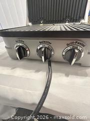 MaxSold Auction: Cuisinart Electric Contact Grill & Panini Press, Stainless - Burnaby (British Columbia, Canada) SELLER MANAGED Estate Sale Online Auction - Hazel Street (CONDO)