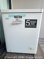 MaxSold Auction: Danby 2-4 cu ft White Chest Freezer - Burnaby (British Columbia, Canada) SELLER MANAGED Estate Sale Online Auction - Hazel Street (CONDO)
