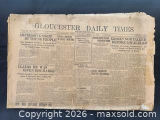 MaxSold Auction: 1922 Gloucester Daily Times - Gloucester (Massachusetts, USA) SELLER MANAGED Downsizing Online Auction -  Fremont Street