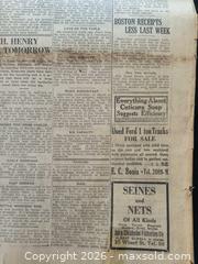 MaxSold Auction: 1922 Gloucester Daily Times - Gloucester (Massachusetts, USA) SELLER MANAGED Downsizing Online Auction -  Fremont Street