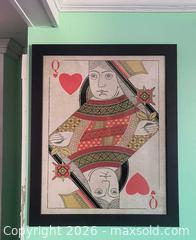 MaxSold Auction: 26" x 32" Wendover Playing Card 1 - Gloucester (Massachusetts, USA) SELLER MANAGED Downsizing Online Auction -  Fremont Street