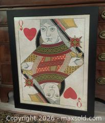 MaxSold Auction: 26" x 32" Wendover Playing Card 1 - Gloucester (Massachusetts, USA) SELLER MANAGED Downsizing Online Auction -  Fremont Street