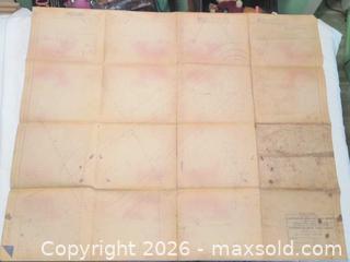 MaxSold Auction: Chesapeake Bay Bridge and Tunnel Blueprint  - Gloucester (Massachusetts, USA) SELLER MANAGED Downsizing Online Auction -  Fremont Street