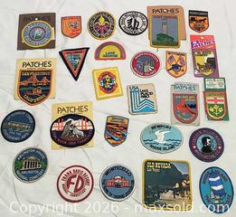 MaxSold Auction: Patches from Places - Gloucester (Massachusetts, USA) SELLER MANAGED Downsizing Online Auction -  Fremont Street