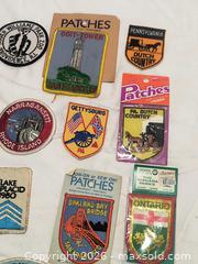 MaxSold Auction: Patches from Places - Gloucester (Massachusetts, USA) SELLER MANAGED Downsizing Online Auction -  Fremont Street