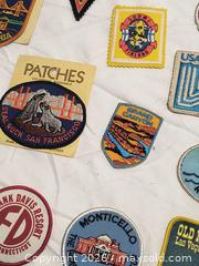 MaxSold Auction: Patches from Places - Gloucester (Massachusetts, USA) SELLER MANAGED Downsizing Online Auction -  Fremont Street
