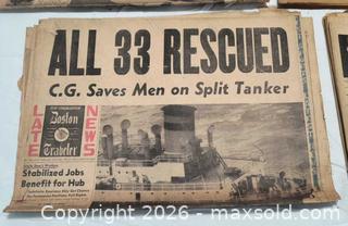MaxSold Auction: Tragedies at Sea and Commercial Fishing  - Gloucester (Massachusetts, USA) SELLER MANAGED Downsizing Online Auction -  Fremont Street