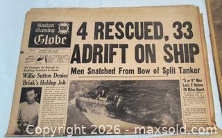 MaxSold Auction: Tragedies at Sea and Commercial Fishing  - Gloucester (Massachusetts, USA) SELLER MANAGED Downsizing Online Auction -  Fremont Street