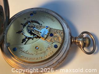 MaxSold Auction: 1895-97 Waltham-Appleton,Tracy & Co. 14K gold filled railroad grade pocket watch - Ottawa (Ontario, Canada) SELLER MANAGED Downsizing Online Auction - Tall Forest Drive
