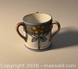 MaxSold Auction: 1910-20s arts and crafts loving cup. Hand painted by Nippon. - Ottawa (Ontario, Canada) SELLER MANAGED Downsizing Online Auction - Tall Forest Drive