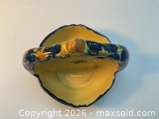 MaxSold Auction: 1920-30s rare Quimper Faience pottery dish, signed by Herriot Quimper, France - Ottawa (Ontario, Canada) SELLER MANAGED Downsizing Online Auction - Tall Forest Drive