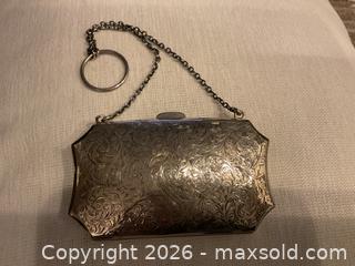 MaxSold Auction: 1920 Birmingham sterling silver William Hair Haseler chatelain dance purse - Ottawa (Ontario, Canada) SELLER MANAGED Downsizing Online Auction - Tall Forest Drive