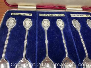 MaxSold Auction: 1936 Kings of England, Birmingham sterling silver spoons by Adie Brothers Ltd. - Ottawa (Ontario, Canada) SELLER MANAGED Downsizing Online Auction - Tall Forest Drive