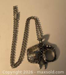 MaxSold Auction: 1960s-1970s brutalist Guy Vidal abstract pendant. - Ottawa (Ontario, Canada) SELLER MANAGED Downsizing Online Auction - Tall Forest Drive