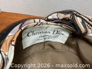 MaxSold Auction: 1960s ladies designer hat  - Ottawa (Ontario, Canada) SELLER MANAGED Downsizing Online Auction - Tall Forest Drive