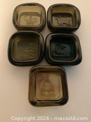 MaxSold Auction: 1960s Richard Duborgh for PLUS Glashytta, Norway, small glass dishes - Ottawa (Ontario, Canada) SELLER MANAGED Downsizing Online Auction - Tall Forest Drive