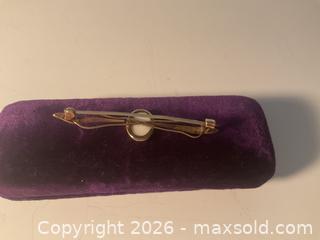 MaxSold Auction: Antique 10K gold cameo and seed pearl brooch - Ottawa (Ontario, Canada) SELLER MANAGED Downsizing Online Auction - Tall Forest Drive