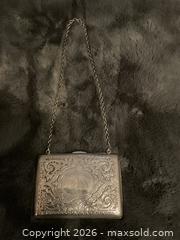 MaxSold Auction: Antique American sterling silver & silk lined dance purse (117 grams) - Ottawa (Ontario, Canada) SELLER MANAGED Downsizing Online Auction - Tall Forest Drive