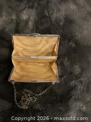 MaxSold Auction: Antique American sterling silver & silk lined dance purse (117 grams) - Ottawa (Ontario, Canada) SELLER MANAGED Downsizing Online Auction - Tall Forest Drive