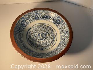 MaxSold Auction: Antique Qing Dynasty Batavian porcelain wash bowl - Ottawa (Ontario, Canada) SELLER MANAGED Downsizing Online Auction - Tall Forest Drive