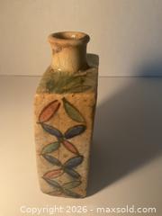 MaxSold Auction: Circa 1800s Persian Qatar glazed pottery water bottle - Ottawa (Ontario, Canada) SELLER MANAGED Downsizing Online Auction - Tall Forest Drive