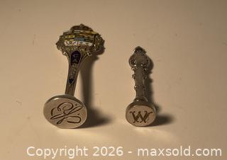 MaxSold Auction: Collectible silver (mainly sterling) wax seals & pencils, see description for details - Ottawa (Ontario, Canada) SELLER MANAGED Downsizing Online Auction - Tall Forest Drive