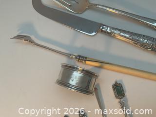 MaxSold Auction: Collection of silver wear most sterling, total weight 248 grams - Ottawa (Ontario, Canada) SELLER MANAGED Downsizing Online Auction - Tall Forest Drive