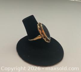 MaxSold Auction: Ladies 14K gold ring blue stone - Ottawa (Ontario, Canada) SELLER MANAGED Downsizing Online Auction - Tall Forest Drive