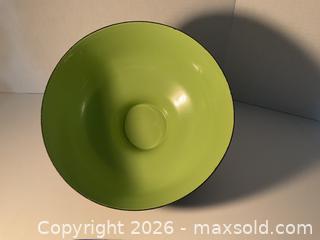 MaxSold Auction: Large Danish Krenit enamel bowl by Herbert Krenchel - Ottawa (Ontario, Canada) SELLER MANAGED Downsizing Online Auction - Tall Forest Drive